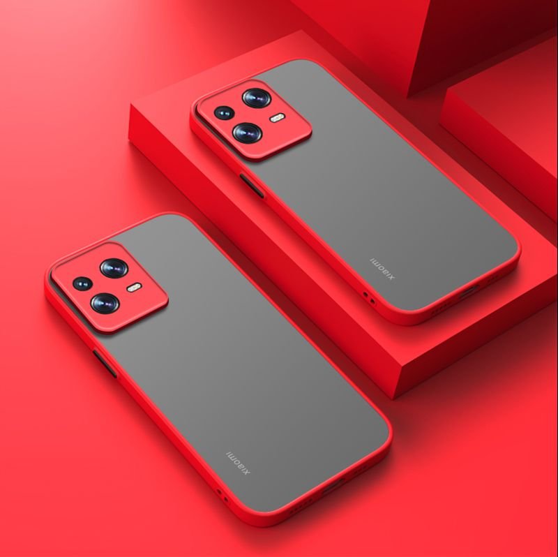 Carcasa Xiaomi 13 Y Pro dual Bi-Roja y trasera translucida.