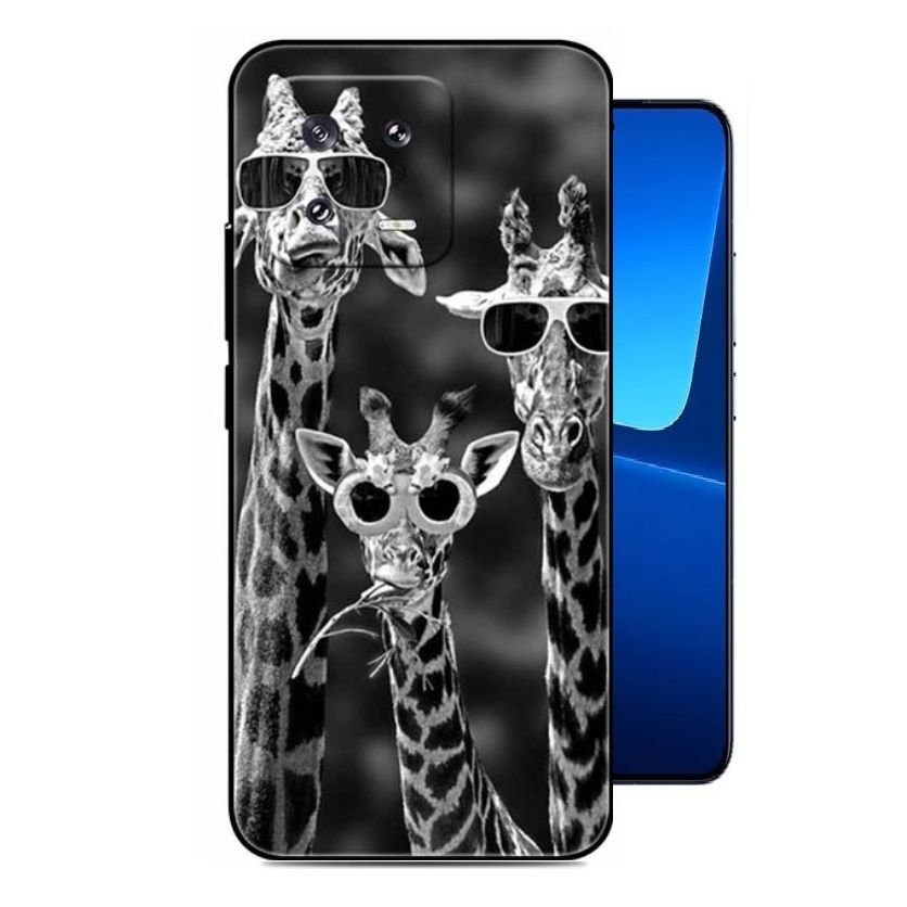 Funda silicona Xiaomi 13 y Pro Jirafas