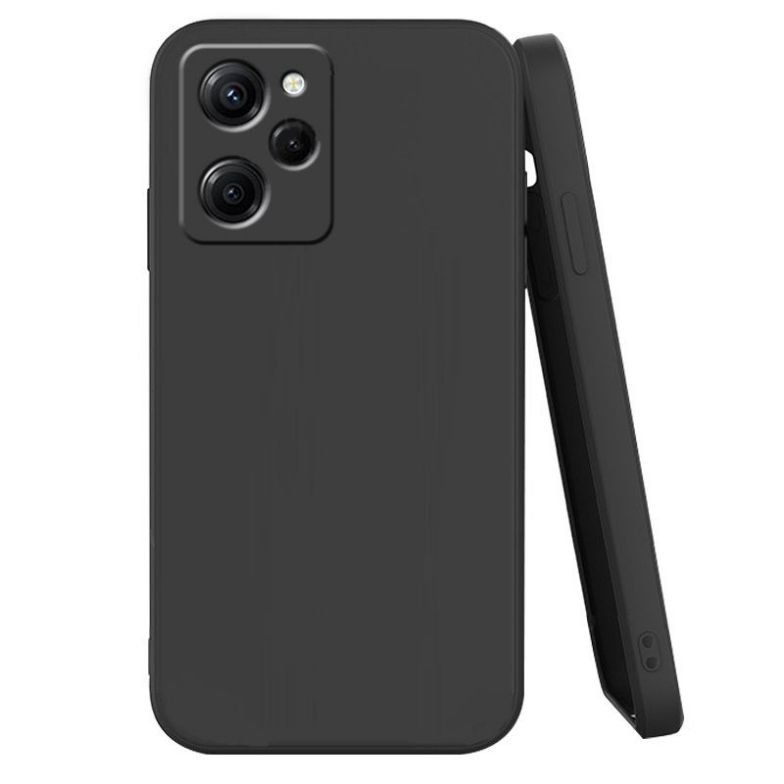 Funda sedosa Poco X5 Pro 5G Negra