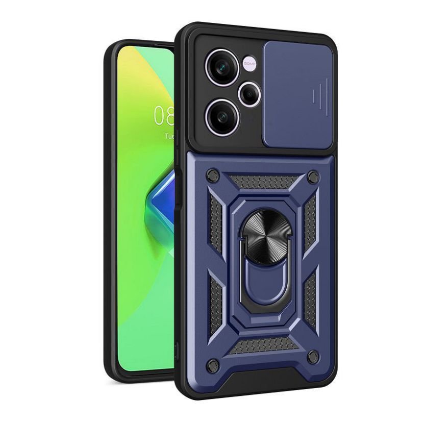 Funda Poco X5 Pro 5G Shock Resistante Navy