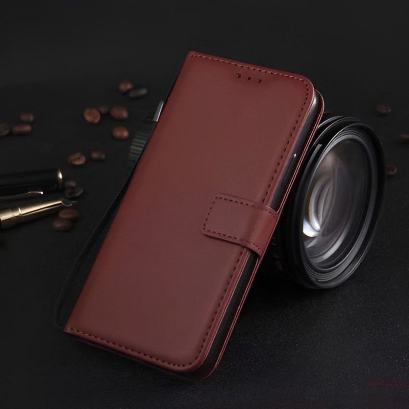 Funda Libro Poco X5 Pro 5G Soporte Marrón