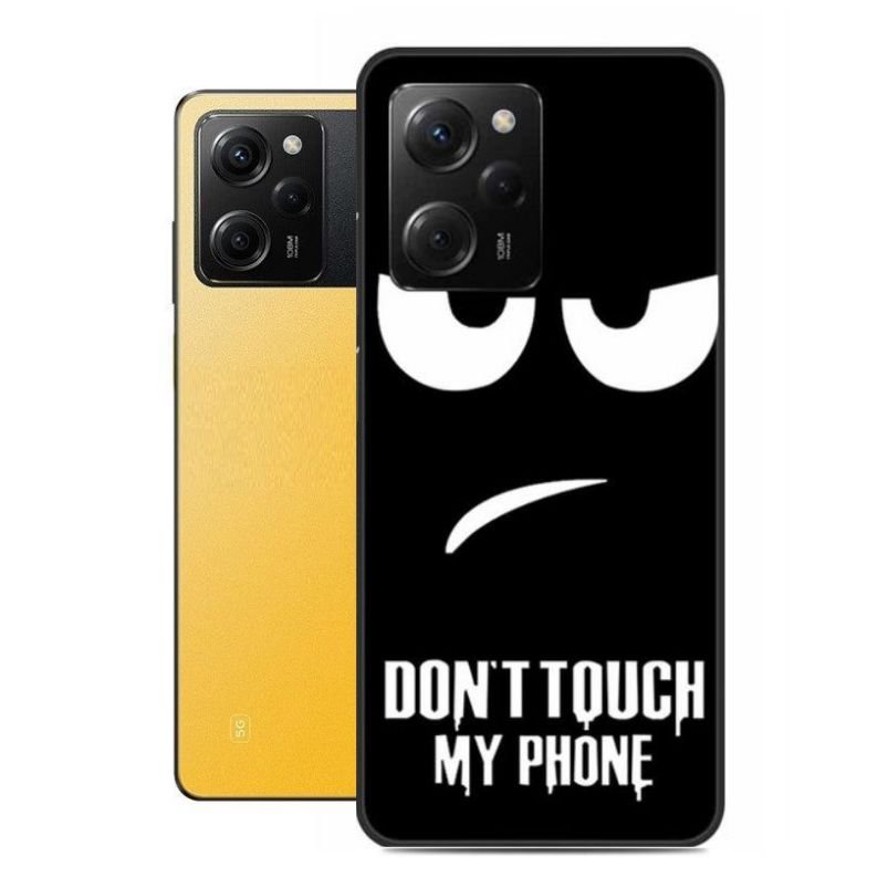 Funda Poco X5 Pro 5G Gel Dibujo Ojos