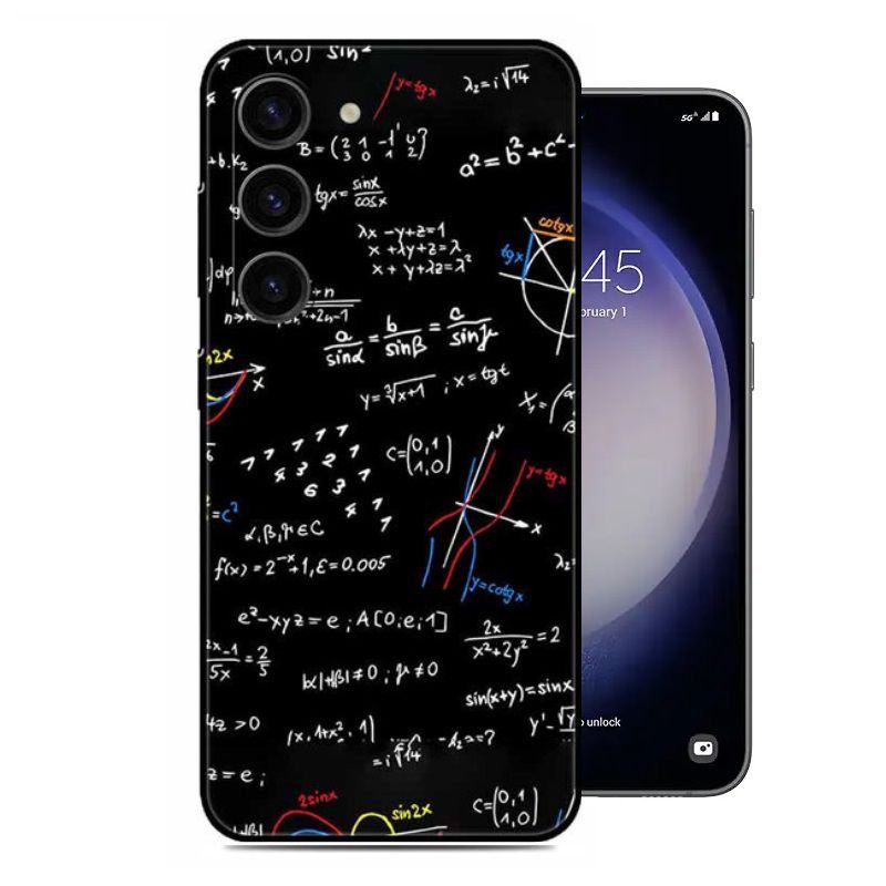 Funda Samsung Galaxy S23 o S23 Plus Dibujo Formulas