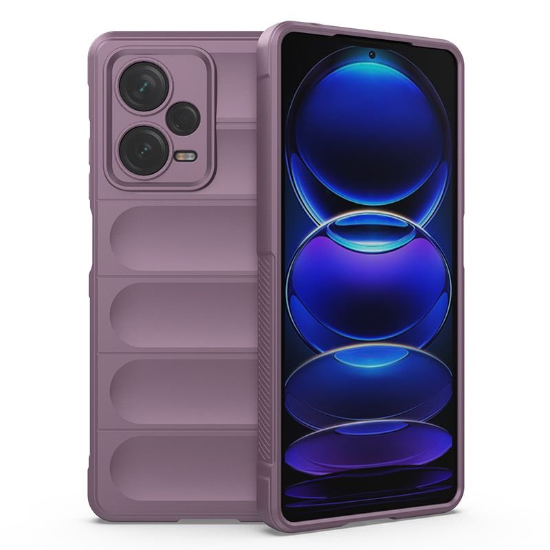 Funda Redmi note 12 Pro 5G Silicona Bubblegum Morada