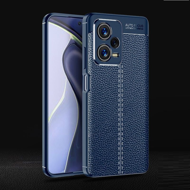 Funda Redmi Note 12 PRO 5G Silicona Cuero Navy