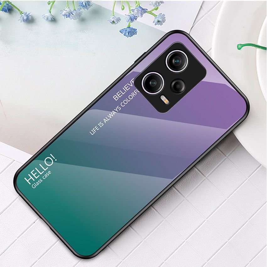 Funda Xiaomi Redmi Note 12 Pro 5G Tpu Trasera Cristal verde