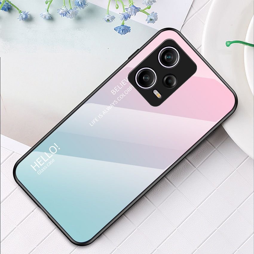 Funda Xiaomi Redmi Note 12 Pro 5G Tpu Trasera Cristal laguna