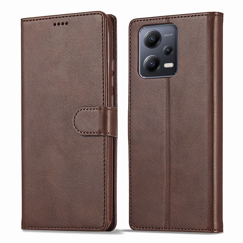 Funda Xiaomi Redmi Note 12 Pro libro Marrón