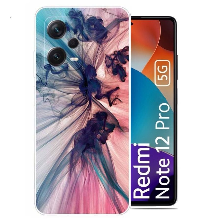 Funda Xiaomi Redmi Note 12 Pro Humo silicona