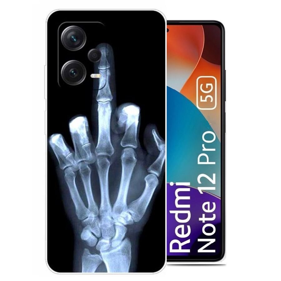 Funda Xiaomi Redmi Note 12 Pro Dedo silicona