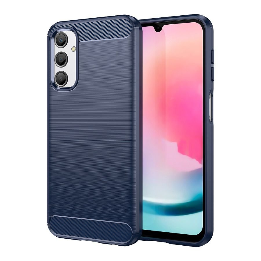 Funda Samsung Galaxy A54 5G Tpu Cepillada 3D Azul