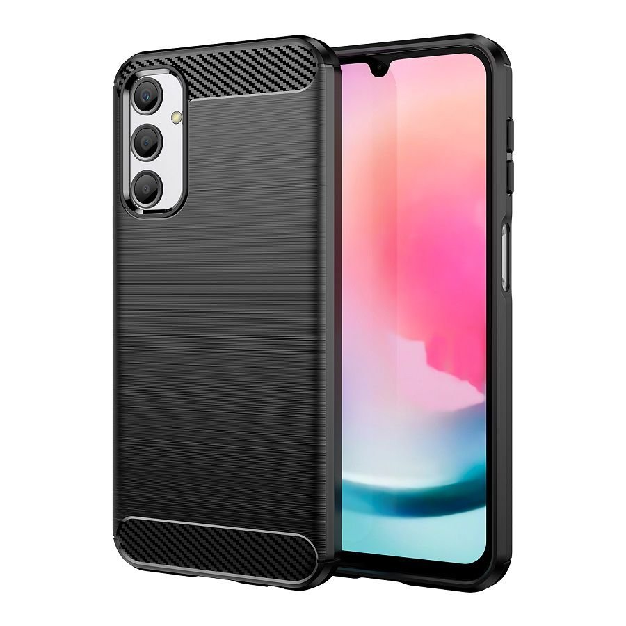Funda Samsung Galaxy A54 5G Tpu Cepillada 3D Negra