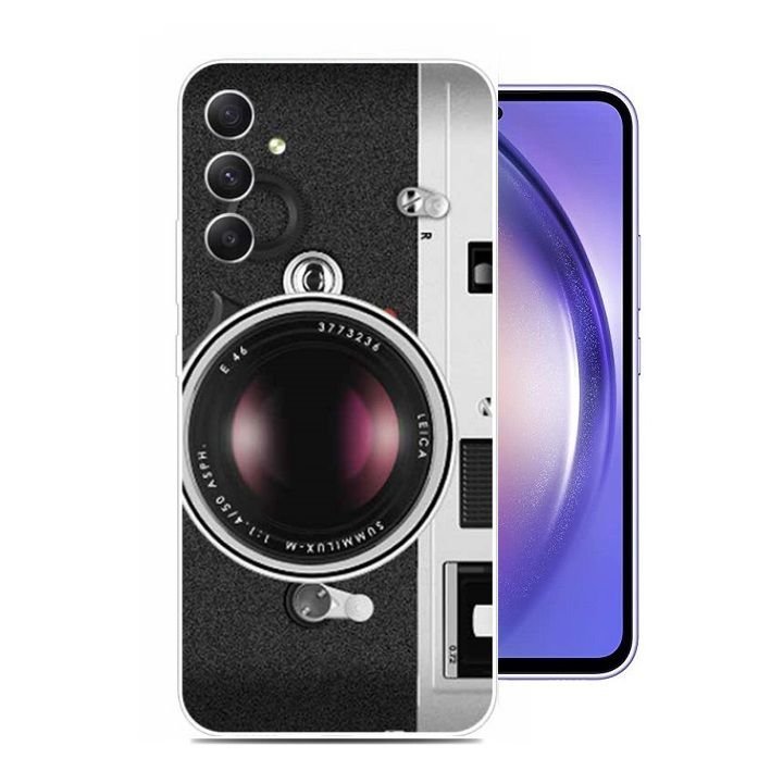 Funda Samsung Galaxy A54 5G Silicona Camara foto