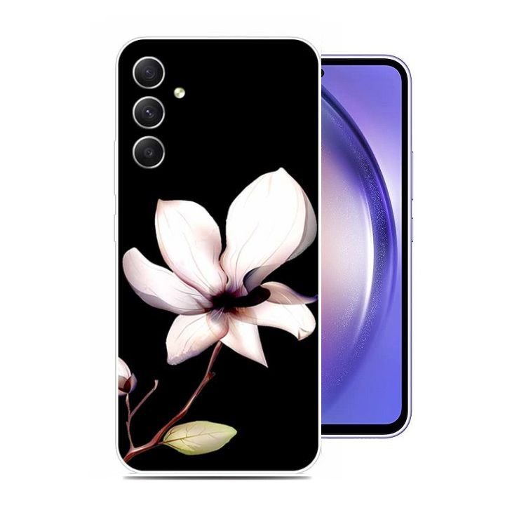 Funda Samsung Galaxy A54 5G Silicona Flor