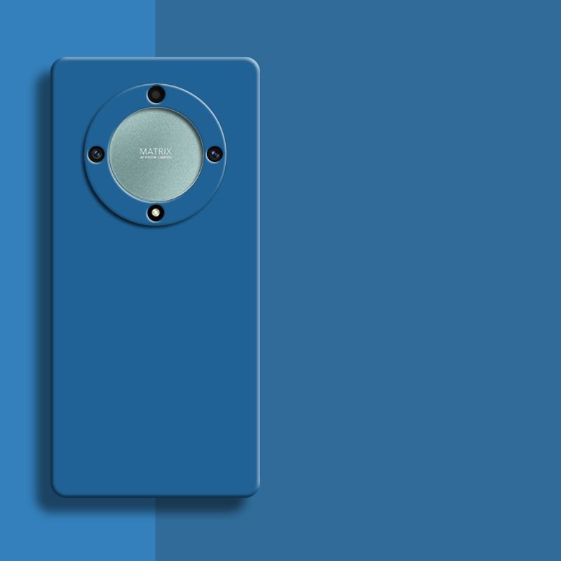 Funda Honor Magic5 Lite silicona Liquida azul marino