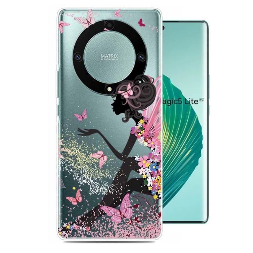 Funda Honor Magic5 Lite Gel Dibujo Hada