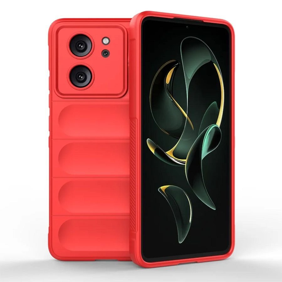Funda Xiaomi 13T y Pro Silicona Bubblegum Roja