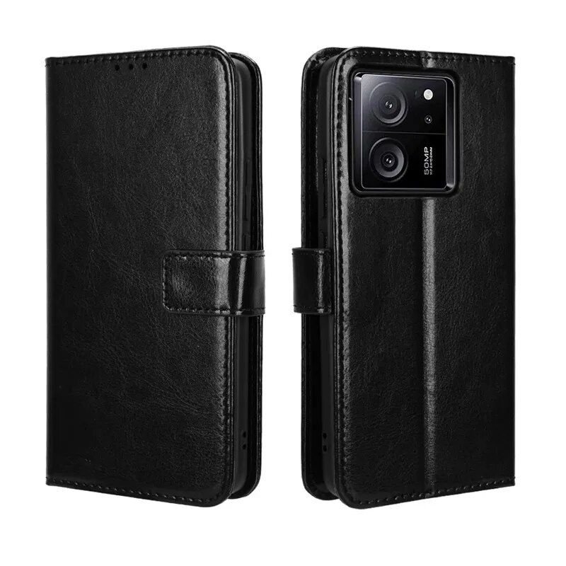 Funda Libro Xiaomi 13T y Pro Soporte Negra