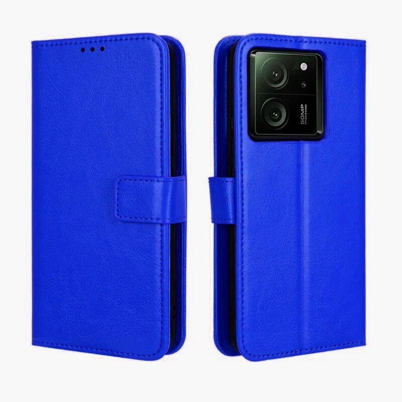 Funda Libro Xiaomi 13T y Pro Soporte Azul