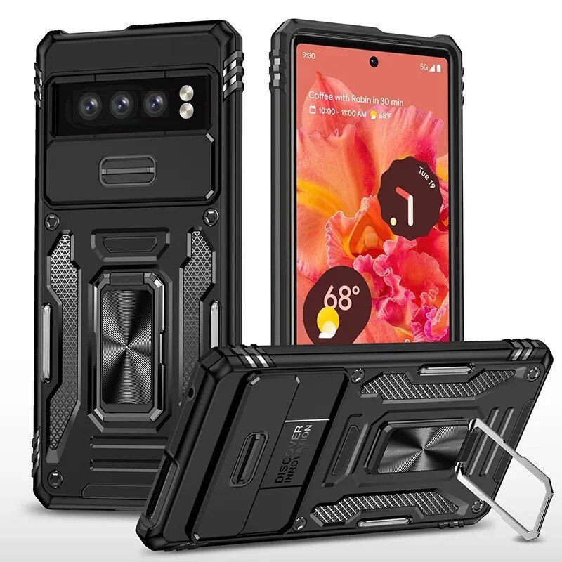 Funda Armadura Google Pixel 8 Pro negra magnetica