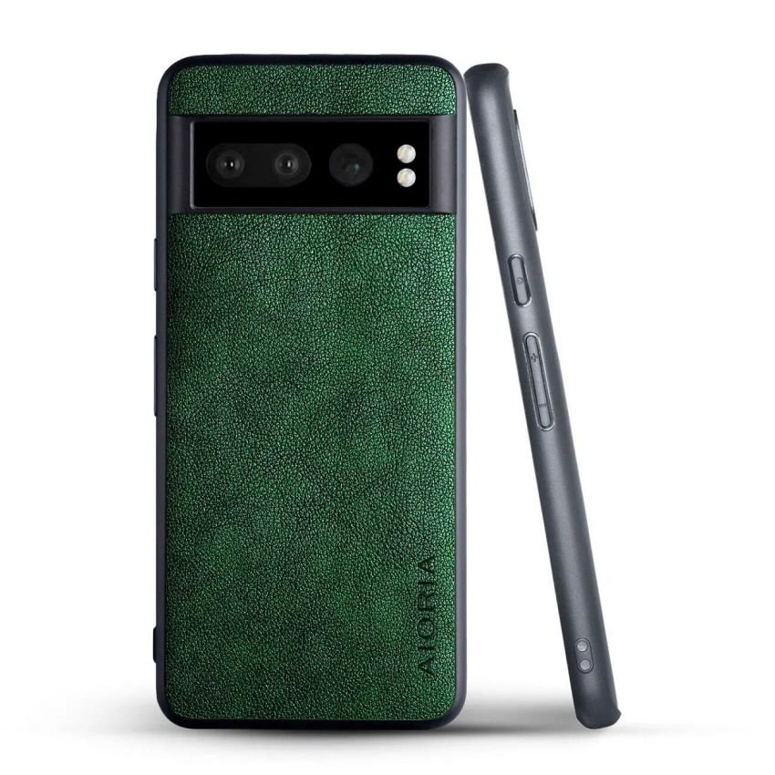 Funda Google Pixel 8 pro Cuero vegano Verde