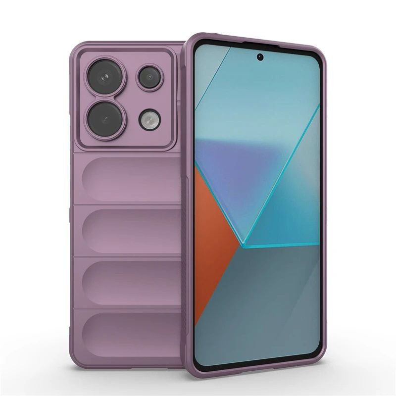 Funda Xiaomi Redmi Note 13 4G o 5G Silicona Bubblegum Lila