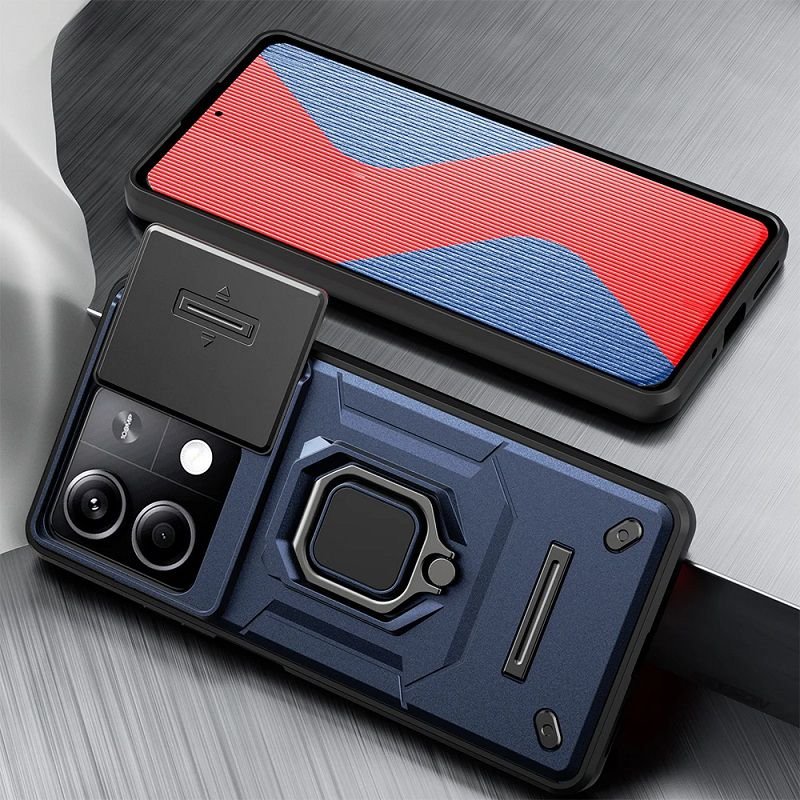 Funda Xiaomi Redmi Note 13 4G o 5G Shock Resistante Navy