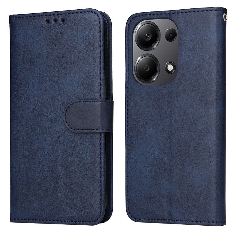 Funda Xiaomi Redmi Note 13 4G o 5G libro Azul