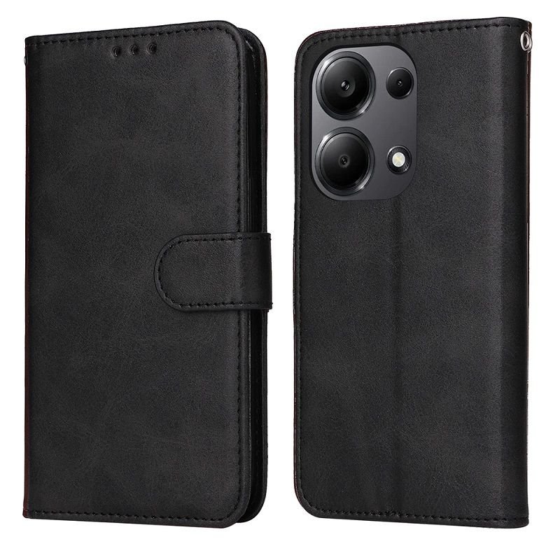 Funda Xiaomi Redmi Note 13 4G o 5G libro Negra