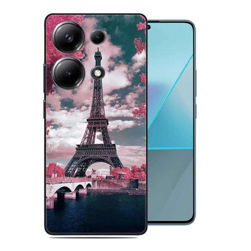 Funda silicona Xiaomi Redmi Note 13 4G o 5G Paris