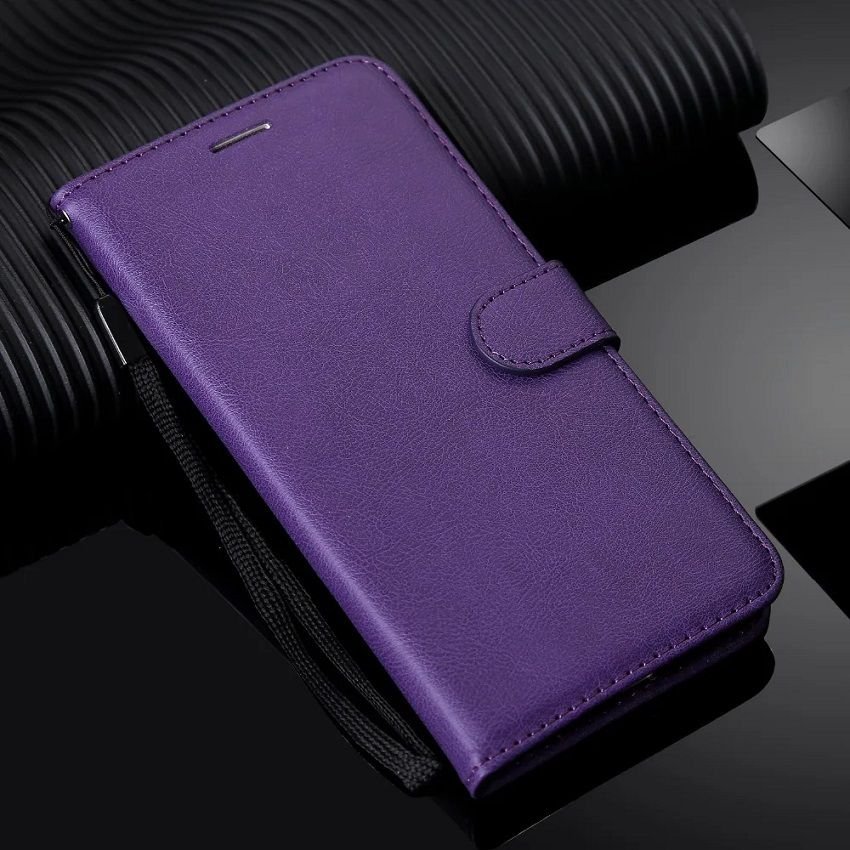Funda Libro Xiaomi 14 Soporte Morada