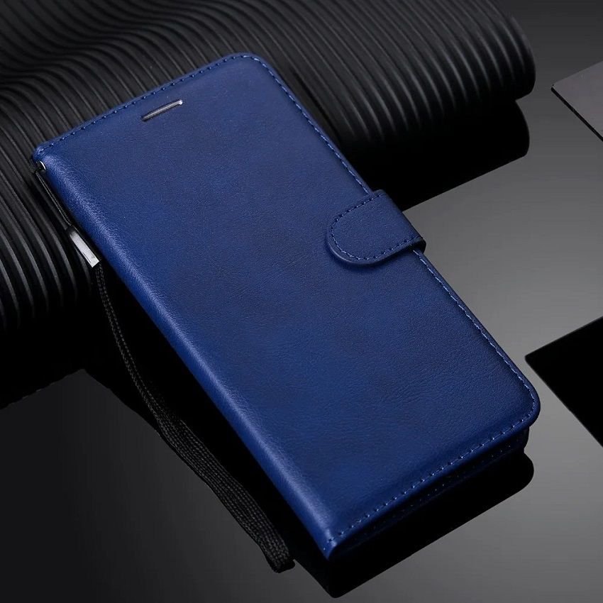 Funda Libro Xiaomi 14 Soporte Azul marino