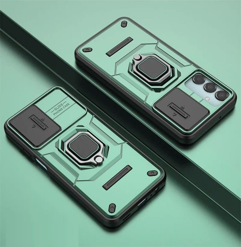 Funda Samsung Galaxy A55 Shock Resistante Verde