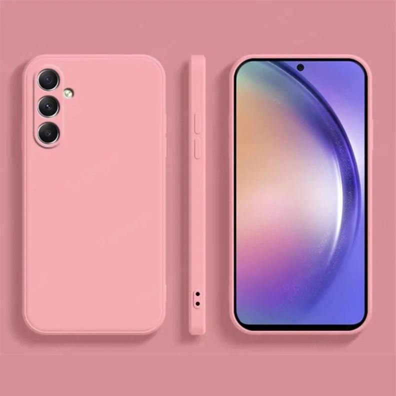 Funda Samsung Galaxy A55 5G Sedosa Rosa