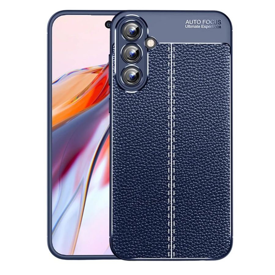 Funda Samsung Galaxy A55 Tpu Cuero Navy