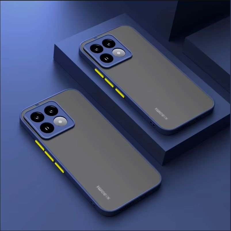 Carcasa Xiaomi 14T dual Azul Acrilica