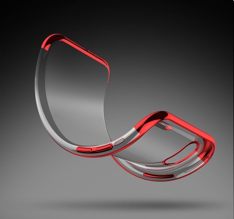 funda cromada azul iphone x