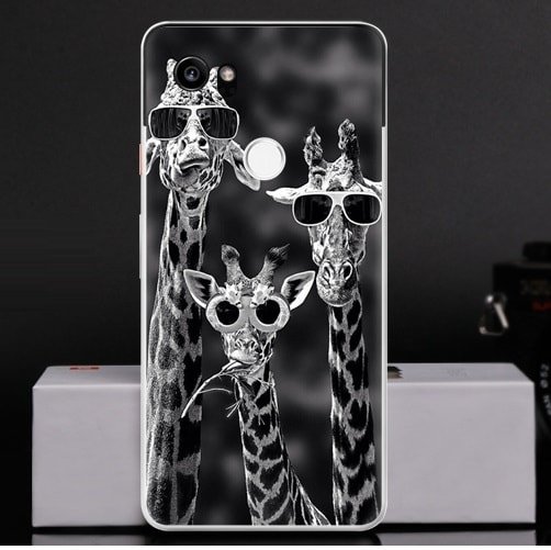 Funda Google Pixel 2 XL Gel Jirafa
