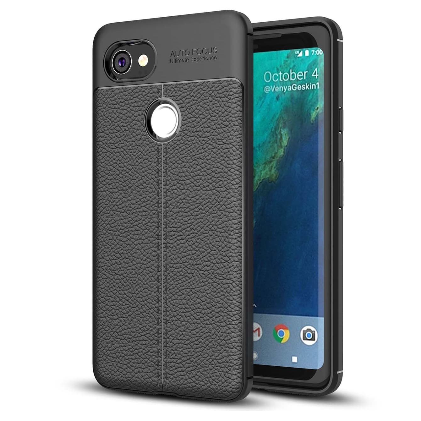 funda gel cuero google pixel 2