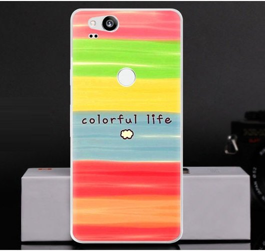 Funda Google Pixel 2 Gel Colores