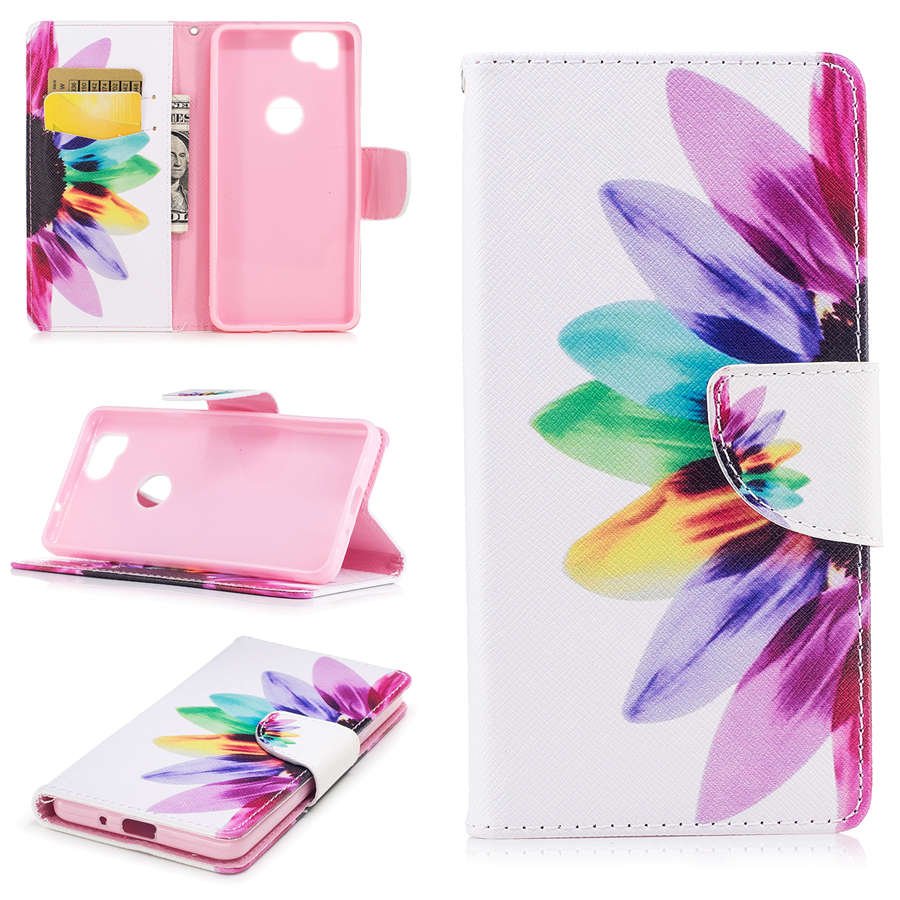 funda libro cuero google pixel 2 xl soporte colores