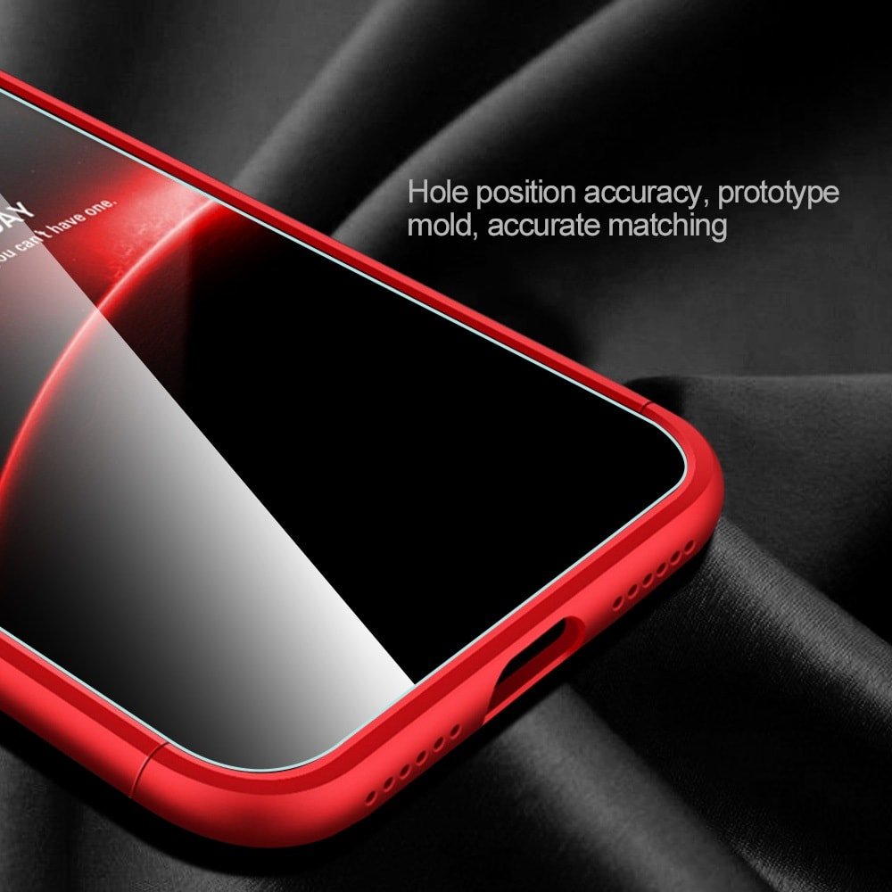 Carcasa iPhone X 3 en 1 con crisal templado Run.