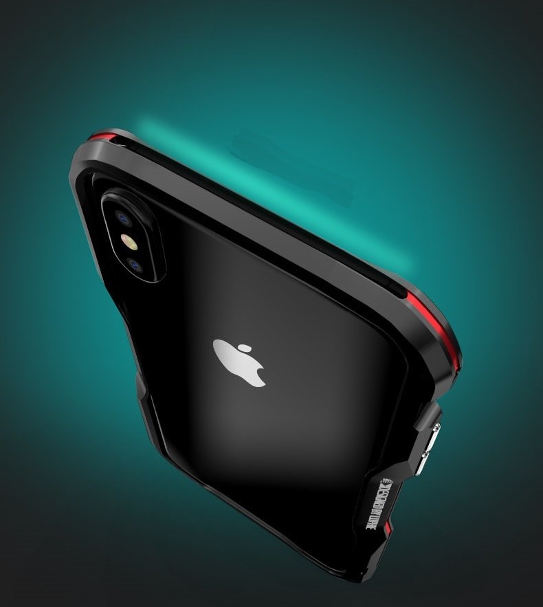 Funda Iphone X Aluminio Stex Rosa.