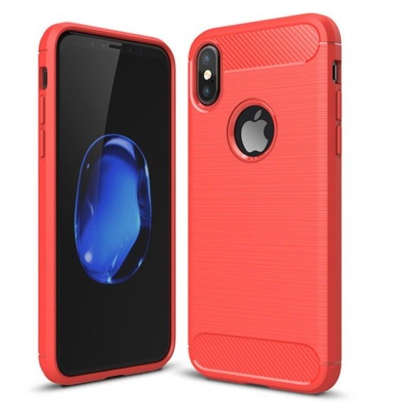 Funda Gel iPhone X AntiGolpes Raid.