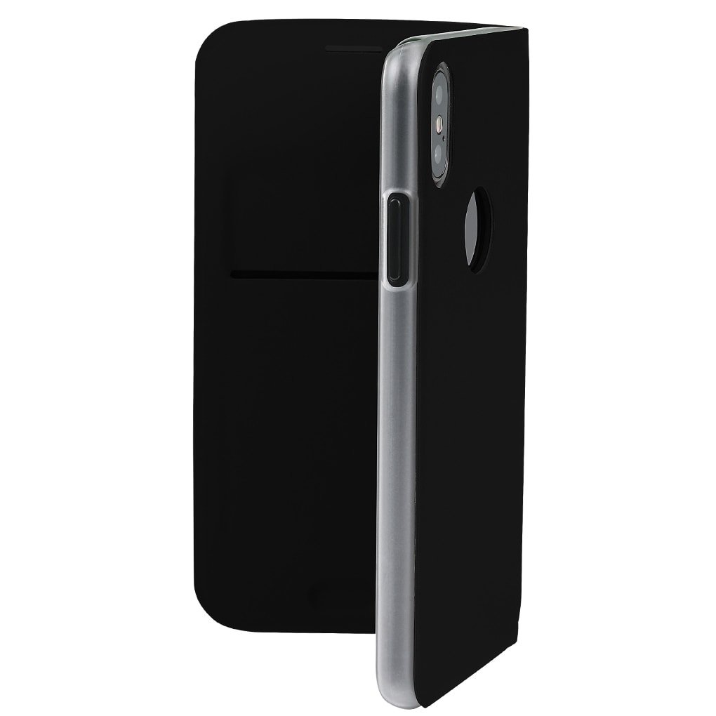 Funda Libro iPhone X Negra.