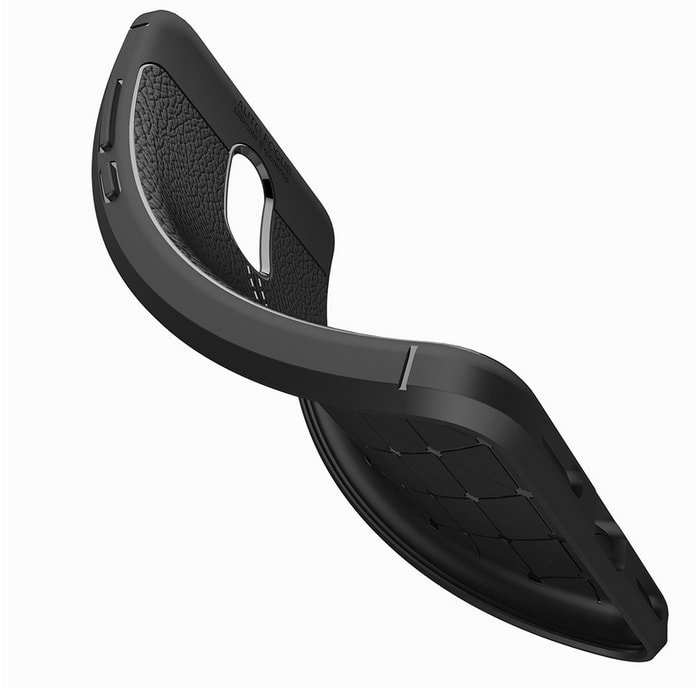 Funda Xiaomi Redmi 5 Plus Tpu Cuero 3D Negra