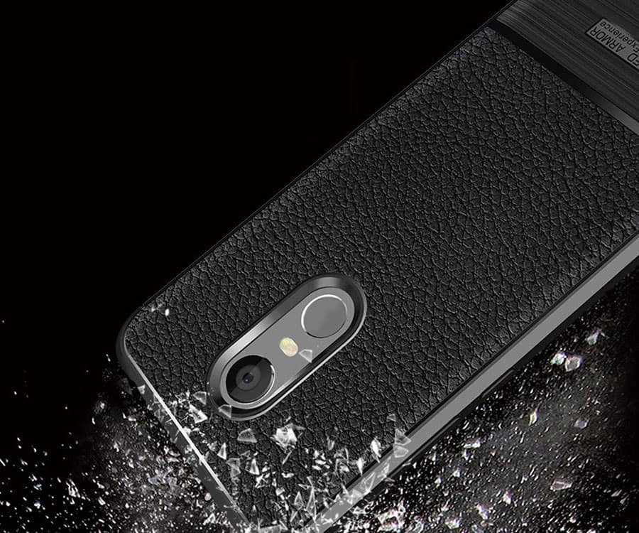 Funda Xiaomi Redmi 5 Plus Gel Rugged roja