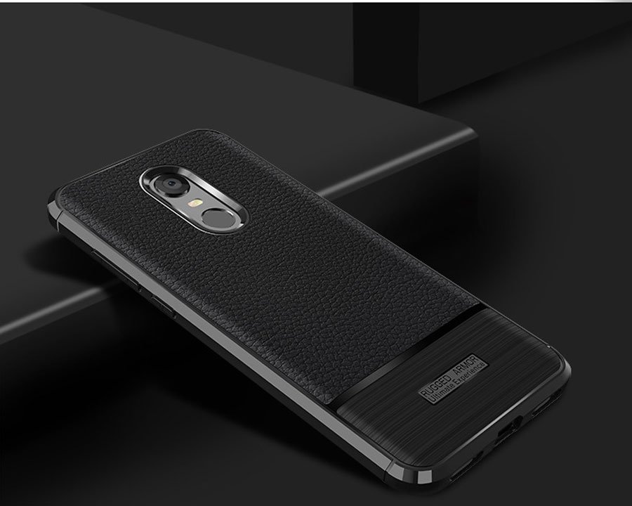 Funda Xiaomi Redmi 5 Plus Gel Rugged negra