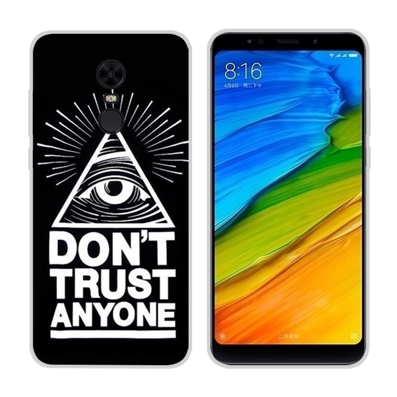 Funda Xiaomi Redmi 5 Plus Gel Dibujo Ojo