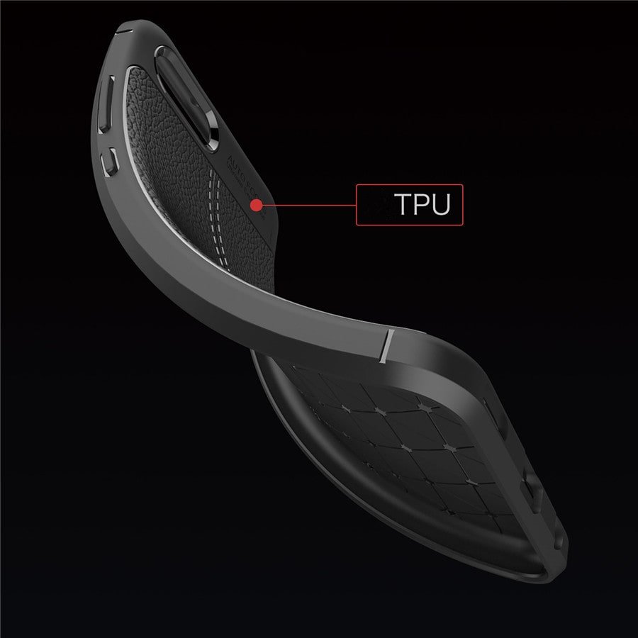 Funda Honor View 10 Gel Cuero 3D.